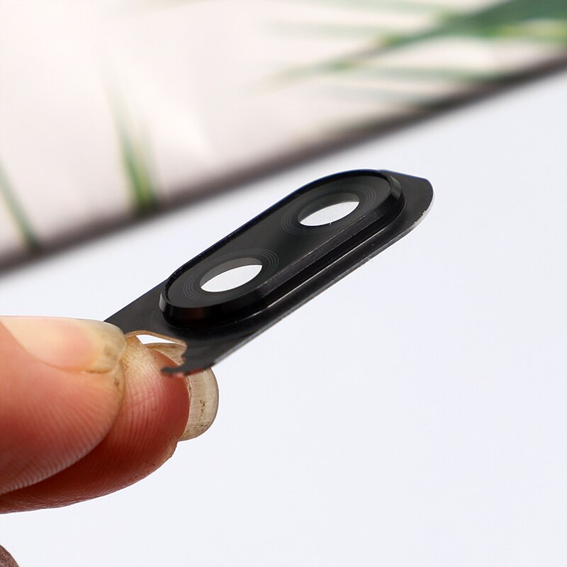 Oneplus6 Original Für Oneplus 6 One Plus Kamera Objektiv Glas Mit Rahmen Halter Reparatur Hinten Gehäuse Abdeckung Ersatz Teile