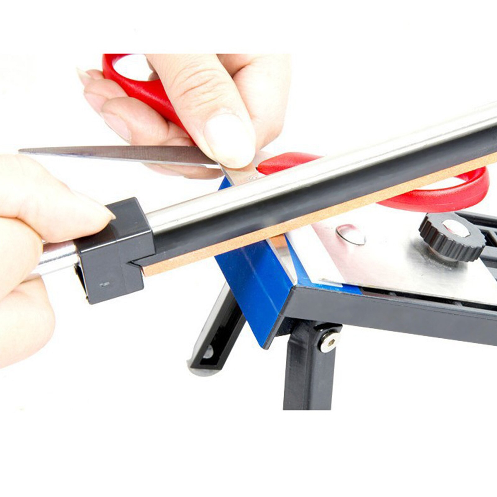 4pcs Knife Sharpener System Constant Angle Grinding Tools Grinder Machine widely used in sharpening scissors and knives/