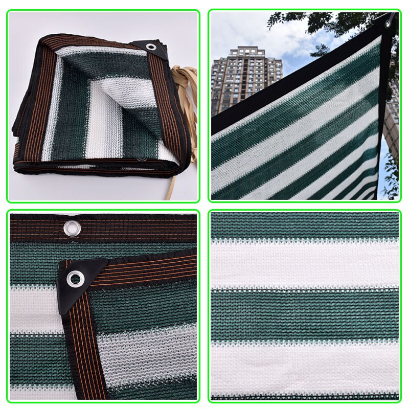 HDPE Anti-UV Sunshade Net Garden Succulent Plant Shading Net Outdoor Awning Swimming Pool Shade Sail Cloth Pet House Shelter