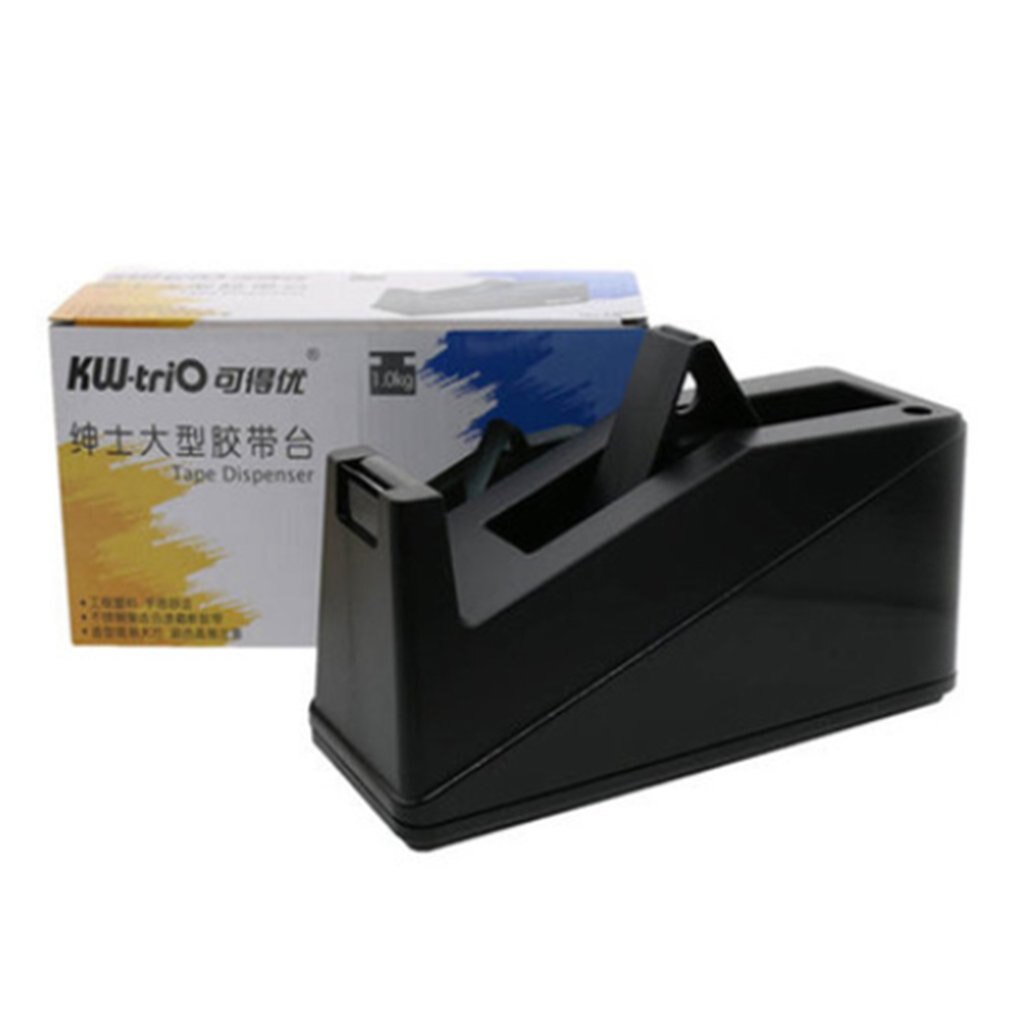 Effectieve Tape Dispenser Grote Briefpapier Plakband Cutter Afdichting Tape Tafel Base Dispenser Kantoorbenodigdheden