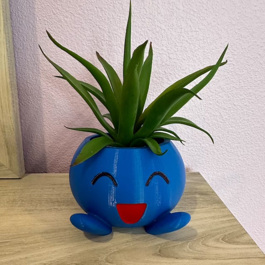Maceta Oddish, maceta Oddish, maceta suculenta, macetero: YELLOW