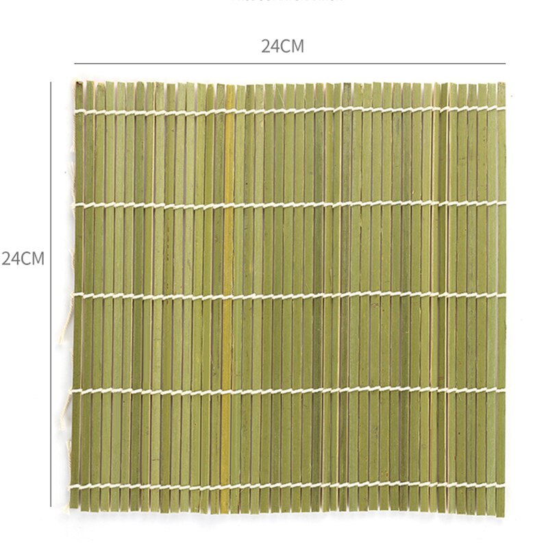 DIY Bamboo Sushi Mat Gadgets Sushi Rolling Roller Non-stick Sushi Curtain Hand Maker Sushi Tools Cooking Kitchen Accessories