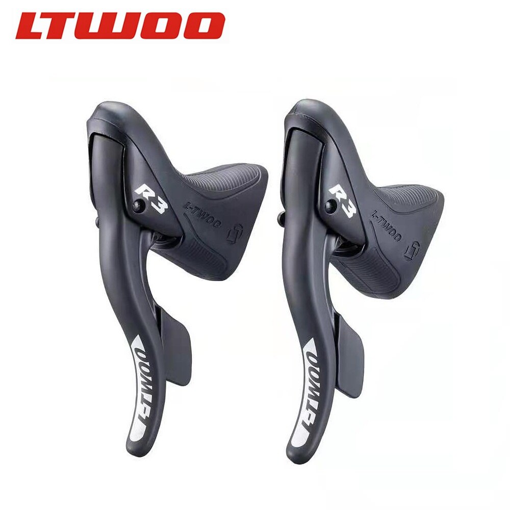 LTWOO R2/R3/R5/R7/R9 14/16/18/20/22 speed Road Bike Shifters Lever Brake Road Bicycle Compatible for Shimano Derailleur: R3 2X8 speed