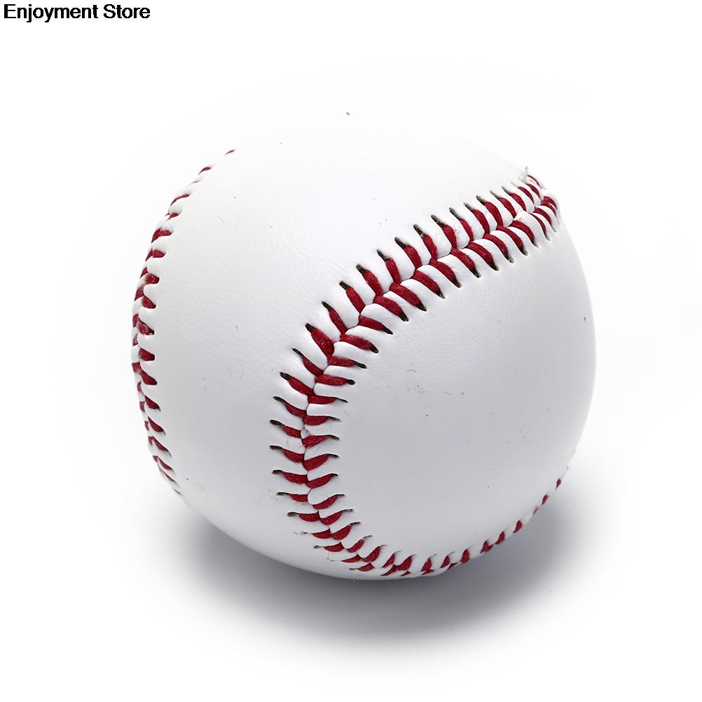 9 &quot;Handgemaakte Baseballs Pvc Bovenste Rubber Innerlijke Hard/Soft Baseball Ballen Softbal Bal Training Oefening Baseball ballen