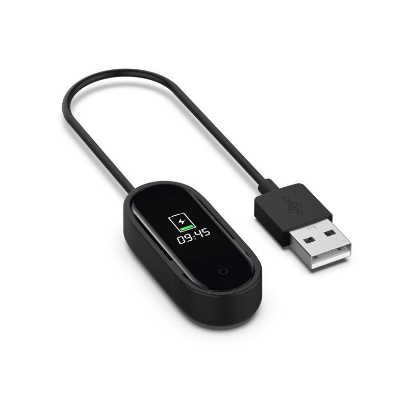 Cabo de carregamento usb para mi band 4 substituição cabo carregador adaptador compatível carregamento mais rápido durabilidade e flexibilidade dropship