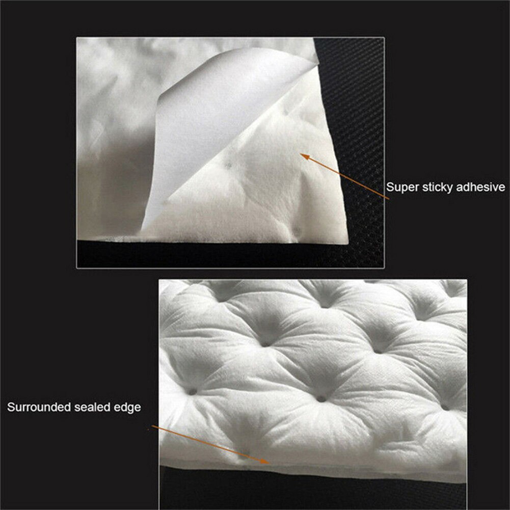 50*80cm Cotton Sound Deadener Insulation Mat Noise Heat Shield Insulation Deadening Hood Engine Firewall Heat PP Foam Sticker