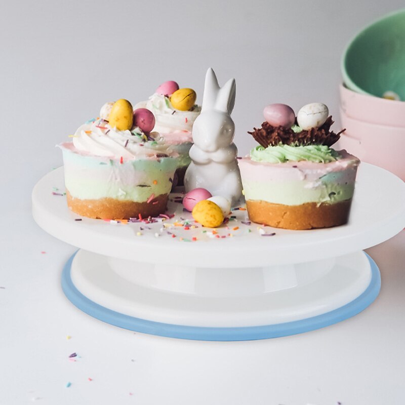 Non-slip Cake Pastry Turntable Stand Pastry Spatula Confectionery Cake Decoration Tools Kitchen Accessories Bakeware Baking Mold