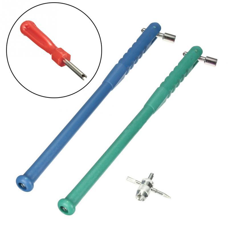 Universal 1 Set Tire Valve Puller Tire Repair Tools Tire Hub Valve Installation Repair Tool Car Mot Pull Removal Wrench Tool Kit