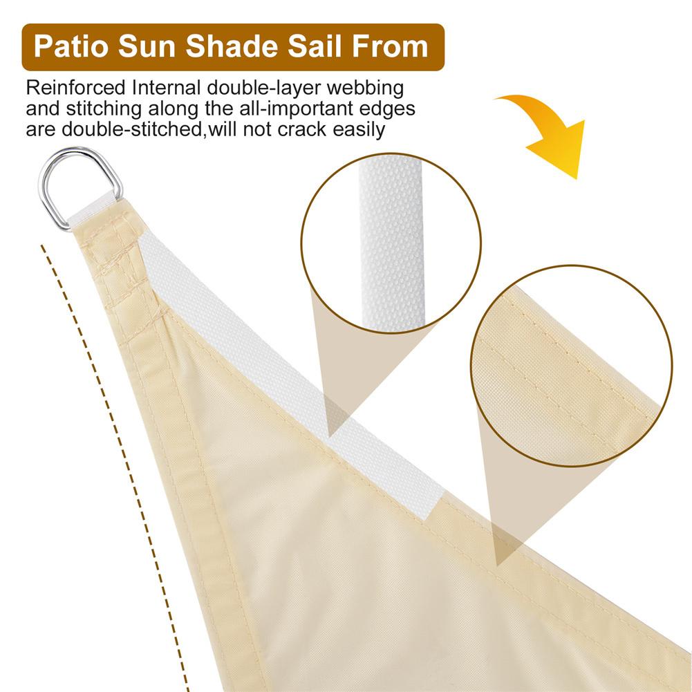 Shading Zeil 420d Oxford Doek Waterdicht Zonnebrandcrème Luifel Camping Schaduwdoek Voor Outdoor Luifel Tuin Patio