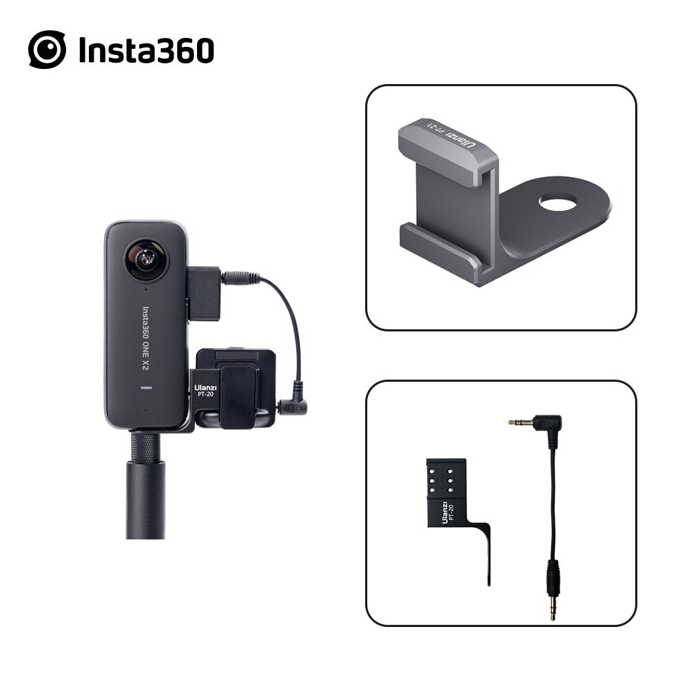 Insta360 Een X2 Koude Schoen, Maakt Microfoon Setup Volledig Onzichtbaar, Sport Actie Camera Accessoire