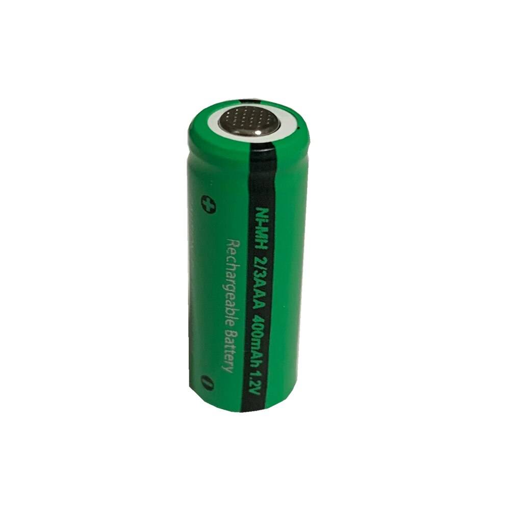 Lot De Piles Rechargeables 1,2V 400mAh – Format 2/3AAA NiMH Avec Pattes à Souder