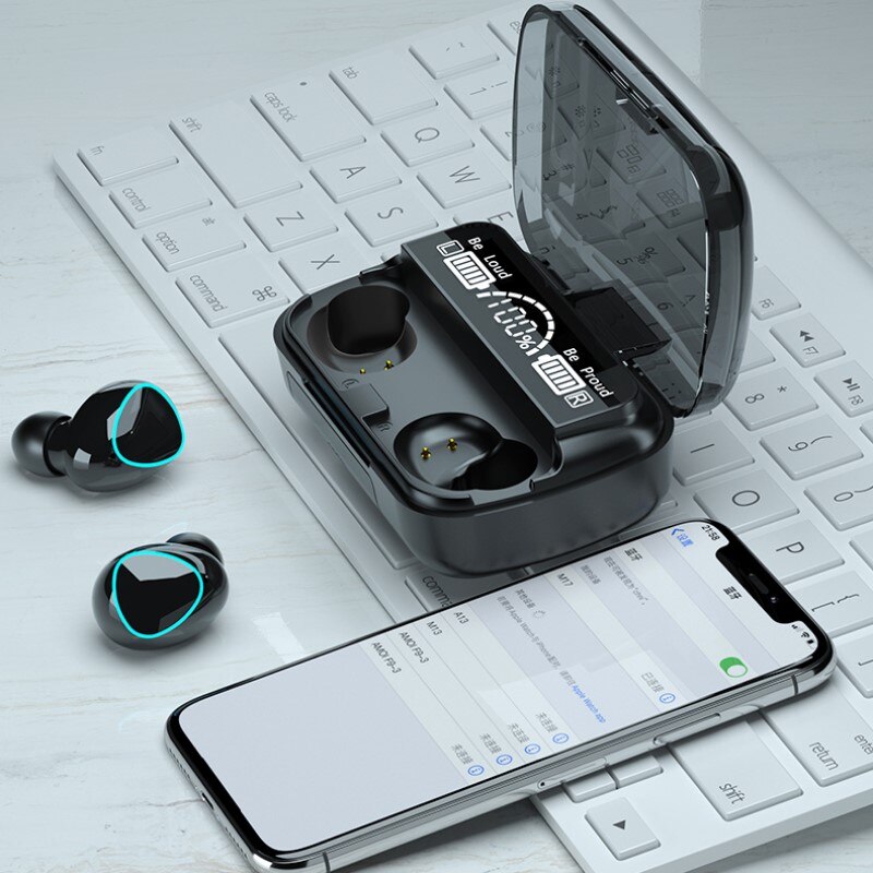3500mAh TWS Wireless Headphones Bluetooth V5.1 Earphones Sports Earbuds HIFI Stereo Waterproof Touch Control LED Display Headset