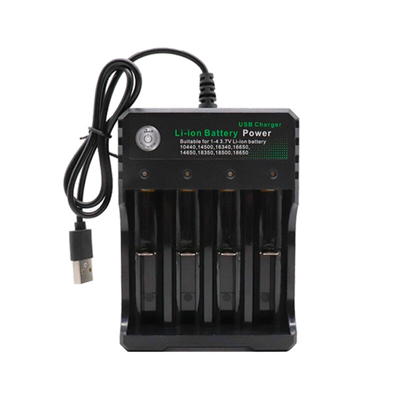 100% 18650 battery 3.7V 9800mAh rechargeable liion battery for Led flashlight battery 18650 battery +USB charger