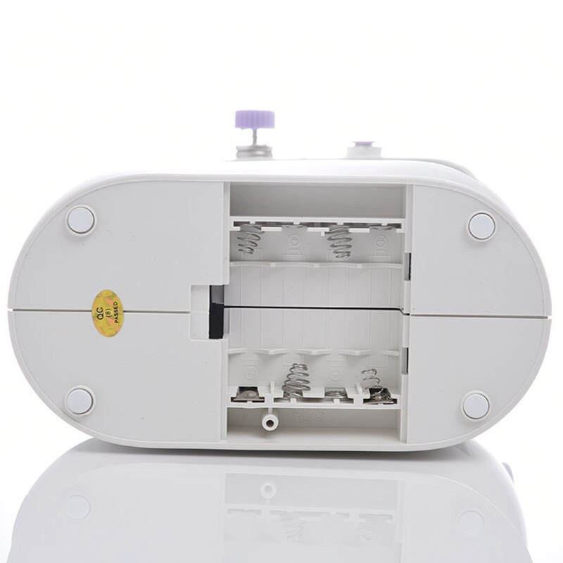 Mini bærbar symaskine med forlængelsesbord sy håndarbejde tøj electrec symaskine sting sæt