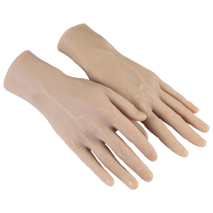 Silikon-Mannequin-Kopf Für Make-up-Übung – Augen & Lippen Abnehmbar, 22 Cm Hoch