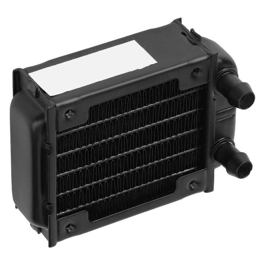 CPU Cooler Water Cooling System Computer Accessory Black Anti-Oxidation Paint Surface Water Cooled Radiator