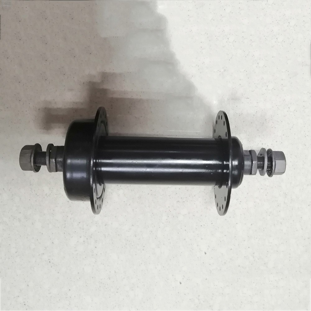 Vet Fiets Hub voor/achter 135mm * 190mm 36 gaten Sneeuw fiets aluminium cassette schijfrem vet tire bike aluminium naven: front hub