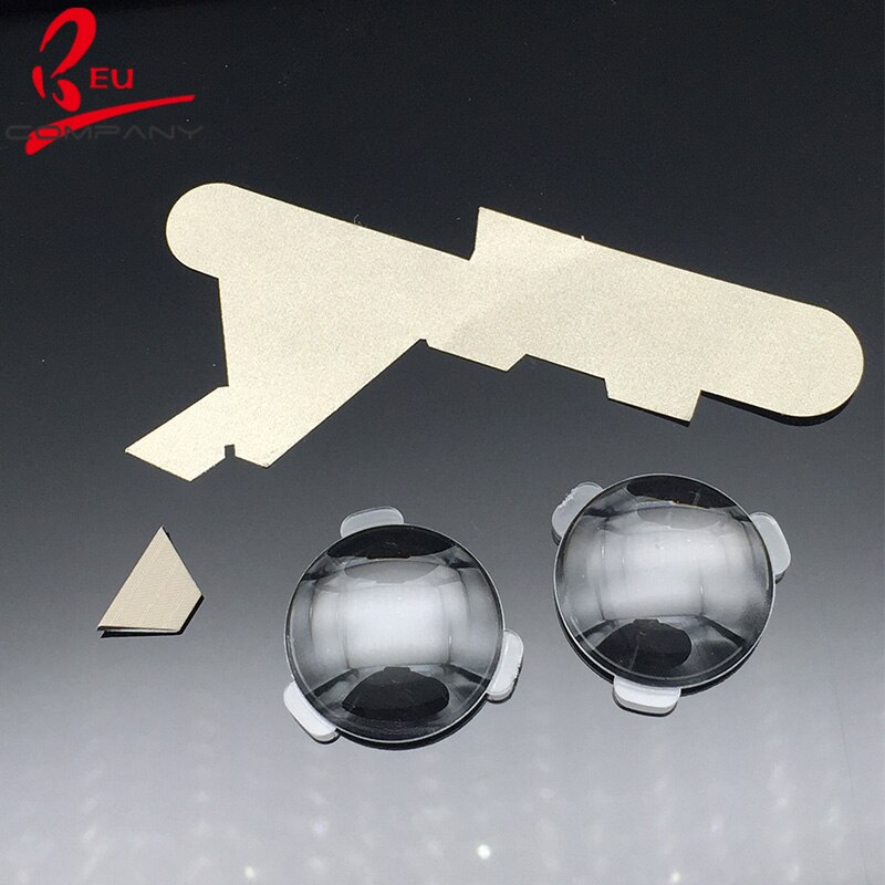 10 Pcs 34mm Google Cardboard 3D Virtual Reality VR BiConvex Lens