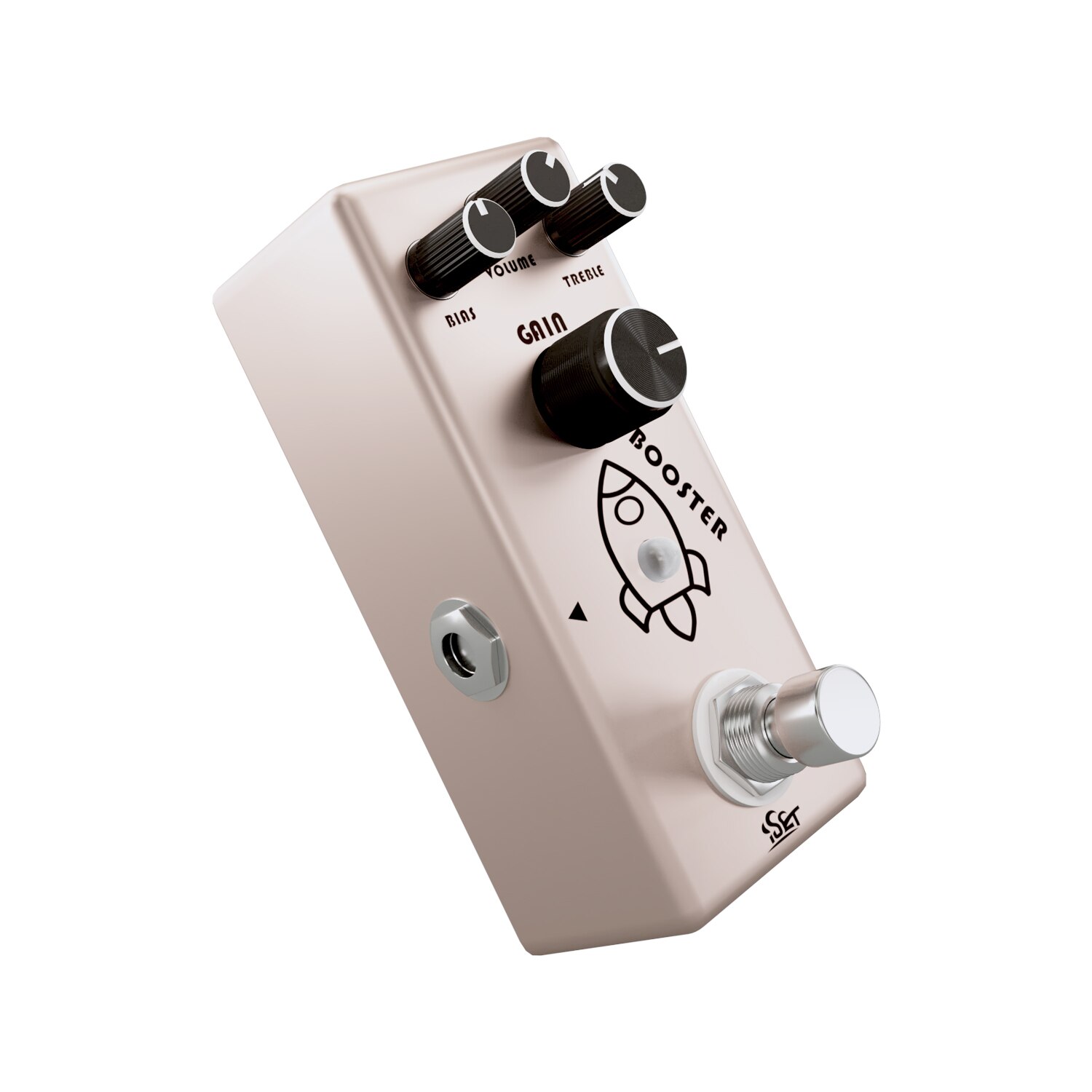 ISET Pure Boost Micro Guitar Effect Pedal Mini Boost Electric Guitar Pedal for True Bypass Guitar Parts & Accessories