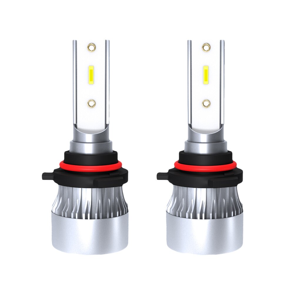 1 Paar Utility H1 Led Koplamp Lamp 60W 9-36V 6000LM Led Dimlicht geïntegreerde Mistlamp: As Shown 4