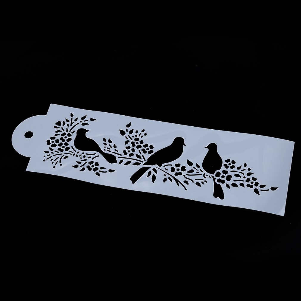 Animals Magpie Bird Scrap Walls Stencil Airbrush Painting Decor Stencils For Diy Scrapbooking Art Album Diary Stamp Crafts