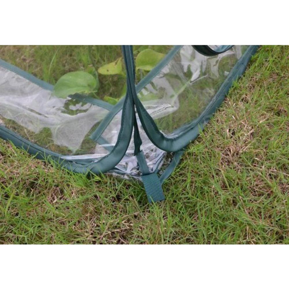 Portable Folding Mini Pop Up Greenhouse Transparent Flowerpot Garden Flower Cover Plant Shelter Warm Room Indoor/Outdoor Garden