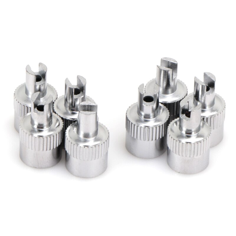 Sleufschroeven Ventieldopjes Met Core Remover Tool Moto Rcyle/Auto Moto Voertuig Universele