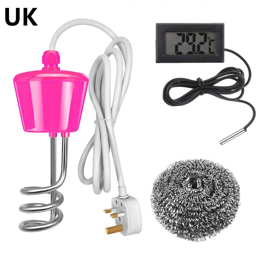 2000W Swimming Pool Water Heater Suspended Immersion Electric Water Heater Boiler for Inflatable Bathtub Pool #D0: UK