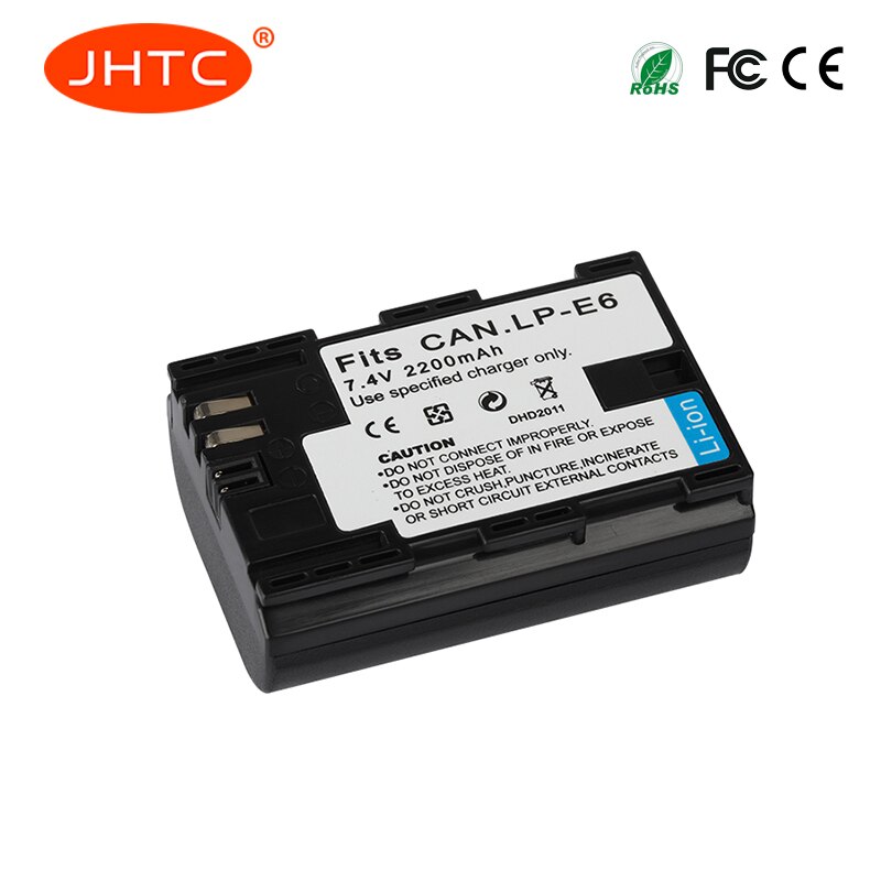 LP-E6 LP-E6N Kamera Batterie 2200mAh Für Canon EOS 5DS 5D Mark II Mark III 6D 7D 60D 60Da 70D 80D DSLR EOS 5DSR LP E6