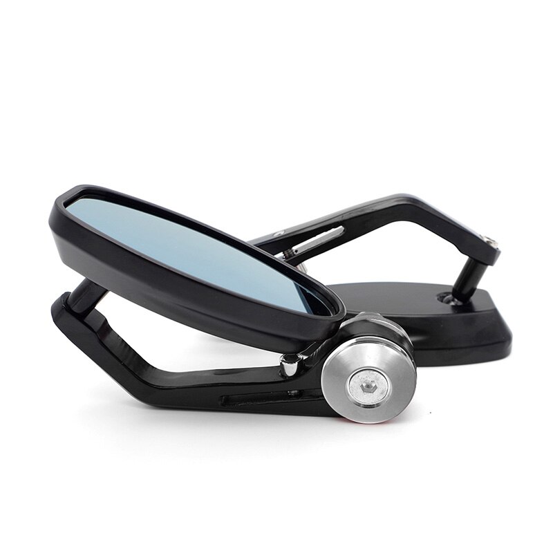 Motorcycle Handguard Mirror For suzuki m50 gsr 750 k6 sv650s tl1000r v strom 650 gsxs 1000 katana 600 burgman 400 gsxf gsx250r: Silver