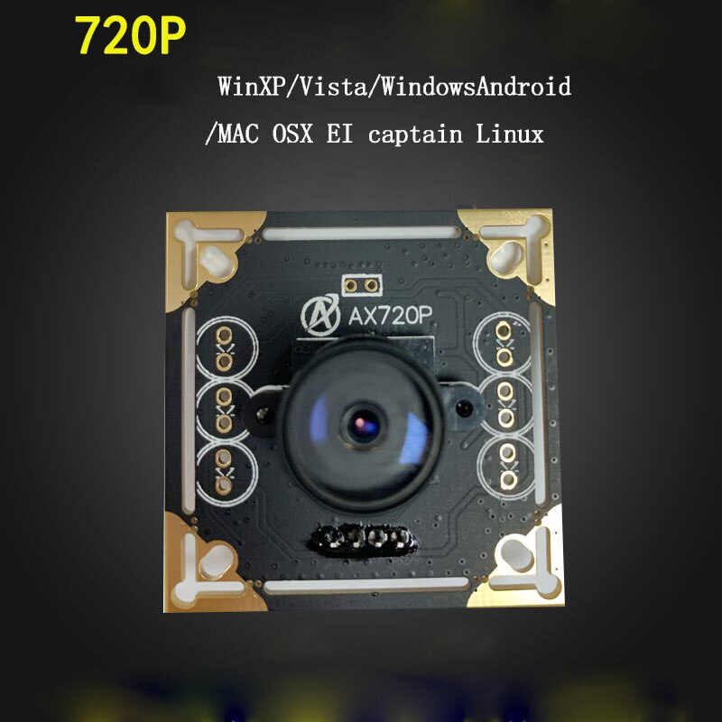 Módulo de cámara Android gran angular de 160 grados sin unidad USB 720P HD QR módulo de cámara de escaneo de código