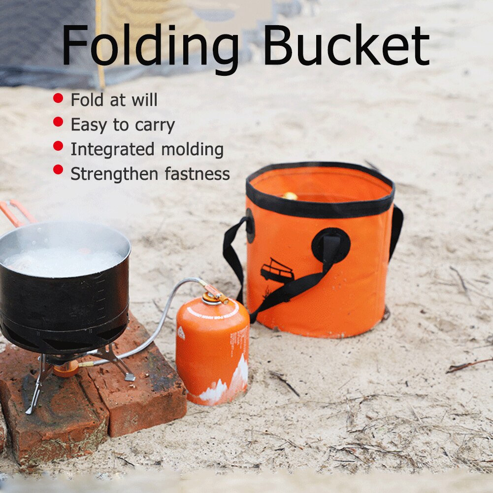 Outdoor Hiking Picnic Camping Water Tank Folding Water Container Outdoor Camping Travel Hiking Fishing Beach Carrier Bag