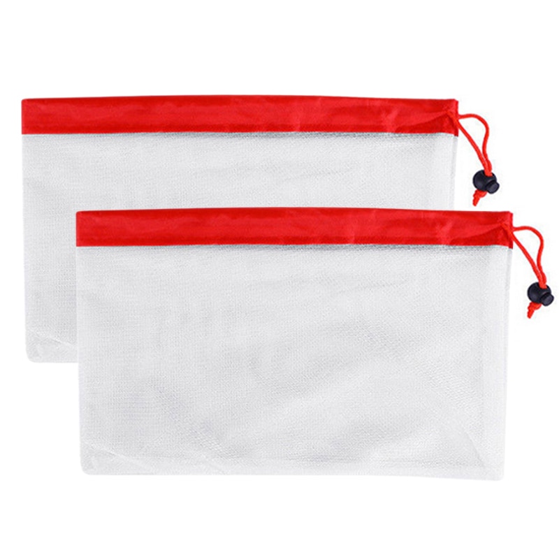 Reusable Mesh Produce Bag Eco Friendly Bags For Grocery Shopping Fruit Vegetable Toys Storage Bags