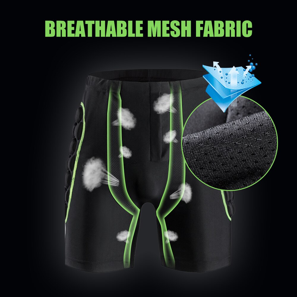 Shorts de Protection des hanches et des fesses pour hommes, Shorts de ski rembourrés, pour le sport, le snowboard, l'équitation