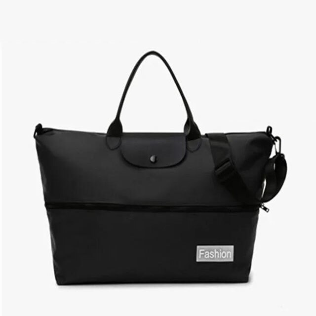 Waterdichte Droog Nat Scheiding Sporttas Vrouwen Fitness Yoga Mat Mannen Training Hand Tas Zwemmen Crossbody Outdoor Sport Tassen: zwarte kleur