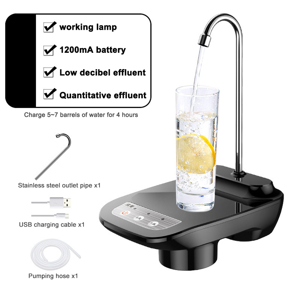 Haushalts Automatische Elektrische Wasserpumpe Taste Dispenser Gallonen Flasche Trinken Schalter Für Wasser Pumpen Gerät 3 Gears: new-3