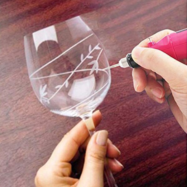 Electric Micro-Engraver Pen Mini Diy Engraving Tool Kit For Metal Glass Ceramic Plastic Wood Jewelry With Scriber Etcher 30 Bi