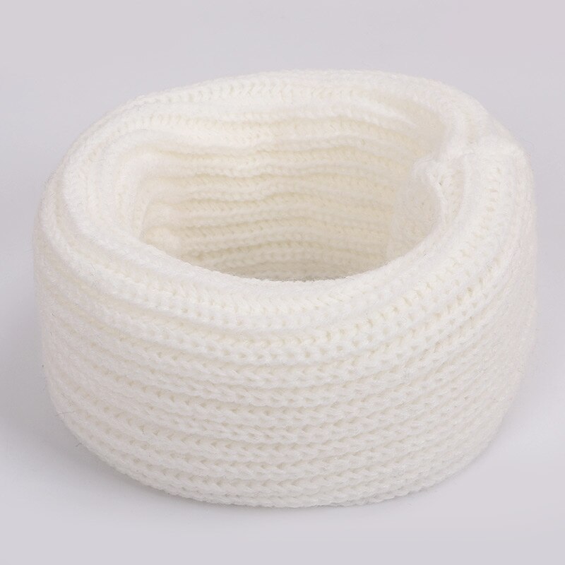 Chapeau en coton Pom Pom pour enfants de 1-7 ans | Chapeau/écharpe en fourrure, chapeau tricoté pour enfants, ensemble de chapeaux,: White-2
