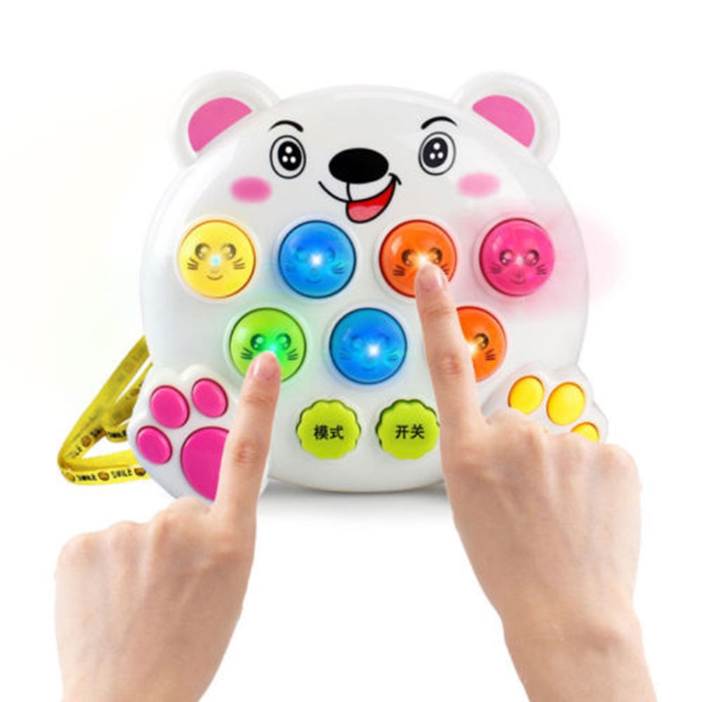 Musikalsk spille noter hit hamster spill leketøy barn tidlig pedagogisk baby leker morsomme spill leker baby barn støy maker