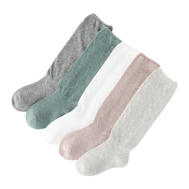Baby Kniekousen Meisjes Jongens Katoen School Sokken Voor Kids Kinderen Baby Lange Buis Been Warme Lente Zomer Herfst sokken