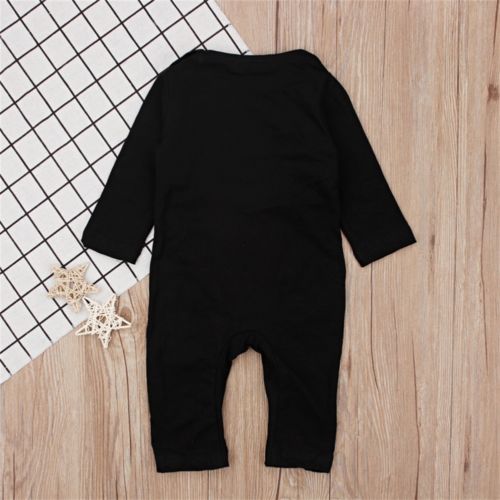 Nyfødt baby drenge romper jumpsuit smoking gentleman formelt jakkesæt langærmet bomuld fødselsdagsfest babytøj