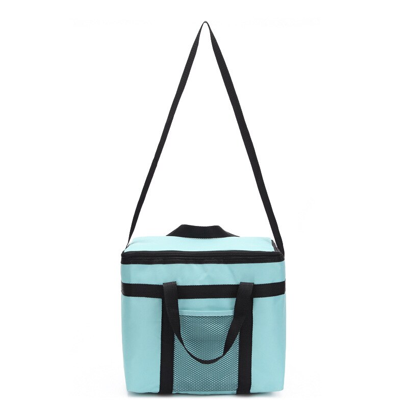14L portable cooler bag big thermal picnic lunch box vehicle insulation shoulder bag drinks wine food cold warm carrier cool bag