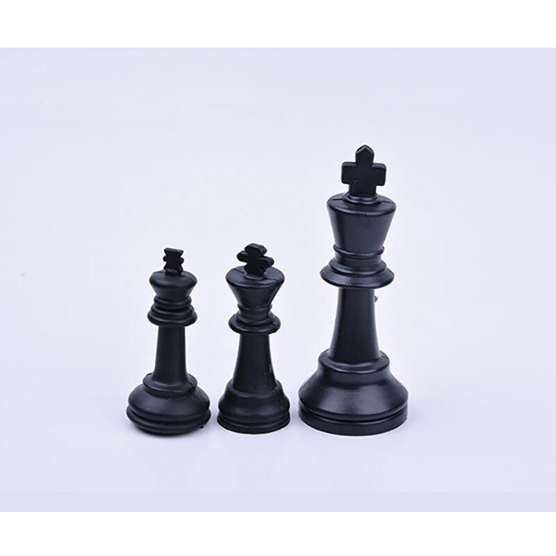 3 kinds Size Chess Foldable Chessboard Puzzle Chess Game Outdoor Travel Chess Plastic Leather Chess