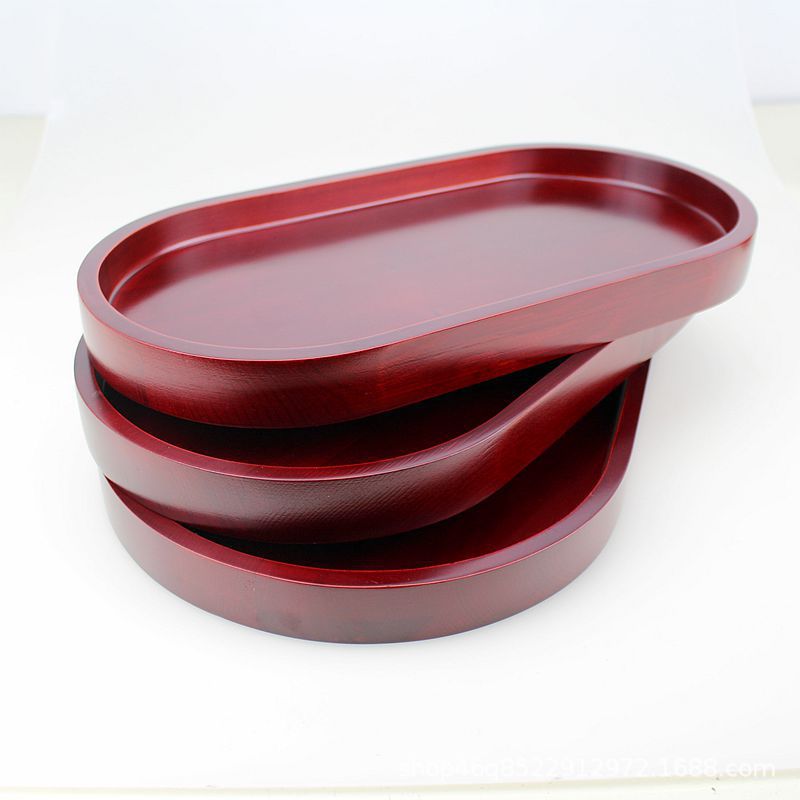 Food Serving Chinese Tea Set Wood Trays Coffee Tray Tea Ceremony Decorative Snack Plate Tea Board Bandejas Kitchen Tray BI50TT