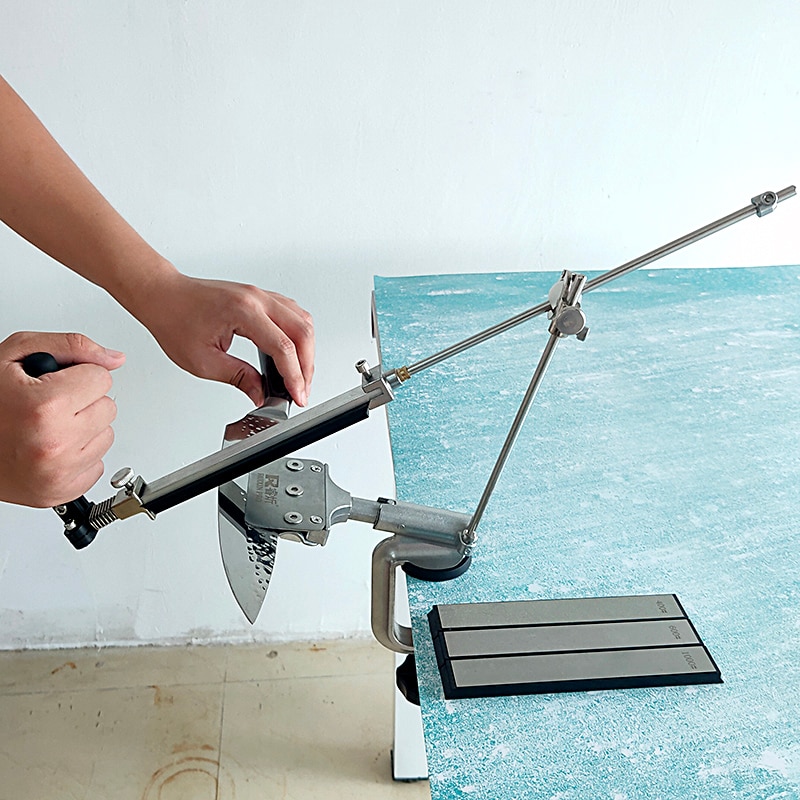 ruixin Pro Knife Sharpening System full fixed angle sharpener Diamond Whetstone flip multifunction Sharpener Knife Blade