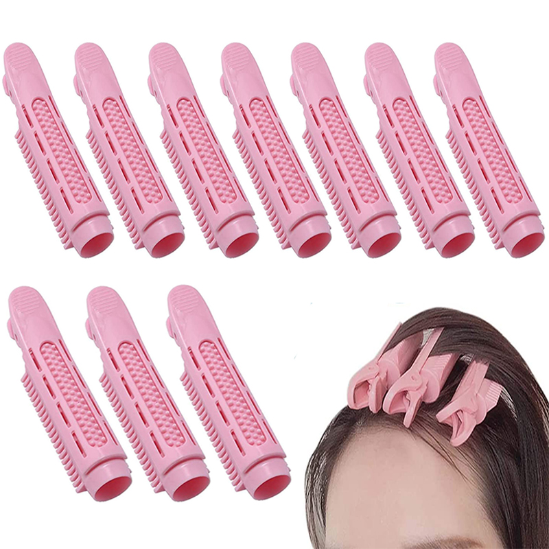 18 Pieces Voluminizing Hair Root Clip Natural Fluffy Hair Clip Hair Root Curler Roller Self Grip Root Volume Hair Curler Clip