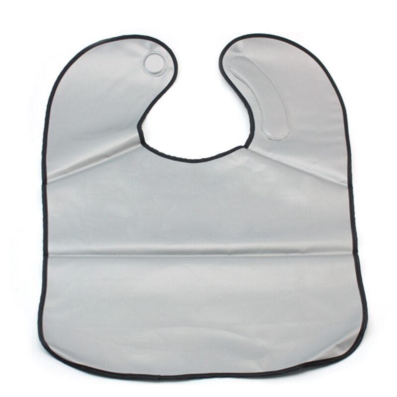 Salon Hairdressing Cutting Collar Waterproof PVC Hair Dye Cape Hairdresser Hairdresser Cape for Hair Cutting Sliver