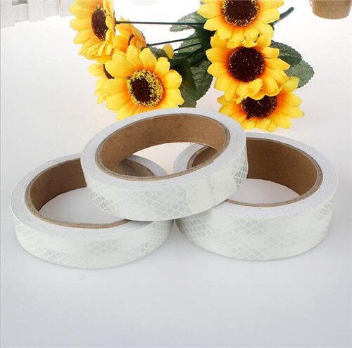 1m/5m Safety Warning Stickers Night Driving Protection Tape Glow in Dark Luminous Stripes Car Decals Bike Reflective Tapes: 2cmx1m