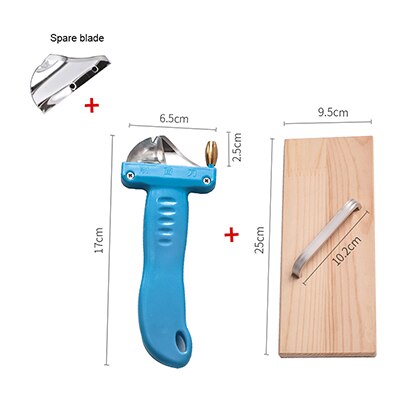Rustfrit stål spaetzle makers nudelskærer udskærer kniv rullende pasta mel silikone dejmåtte bagning madlavning køkken gadget: Punkt 4