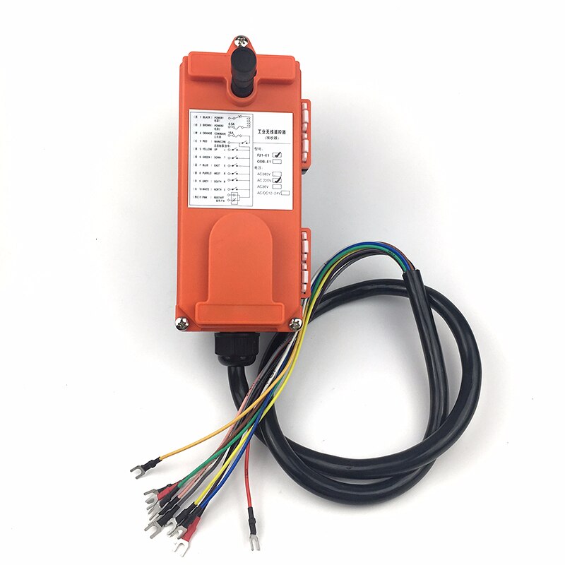 Remote Control Distance Of 4 Keys For Overhead Crane Wireless Radio Universal Ac/Dc12V 24 V 110V 220V 380V